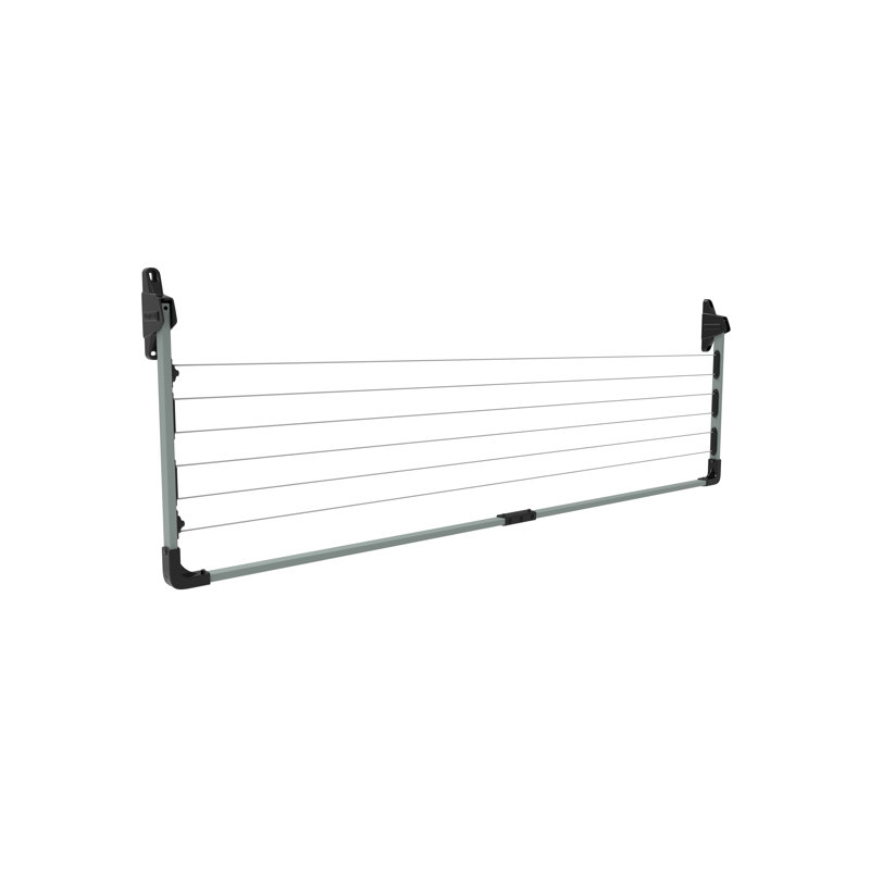 Daytek Steel Fold Down WallMounted Drying Rack and Ground Mounting Kit